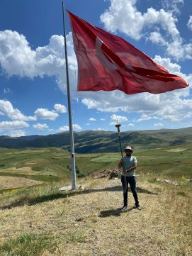 124R029 numaralı TÜBİTAK 1001 Projesi Kapsamında Erzurum İli ve Çevresinde GNSS Gözlemlerine Başlandı